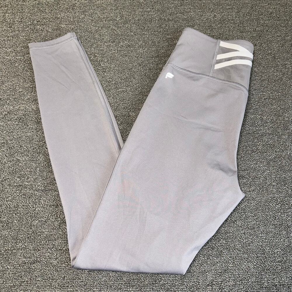 Fabletics Trinity Motion365 High Waisted Leggings Women's Medium Quarry Gray